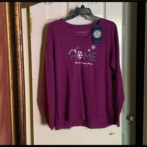 NEW long sleeve Life is Good